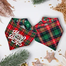 Load image into Gallery viewer, Merry &amp; Bright Dog Bandana